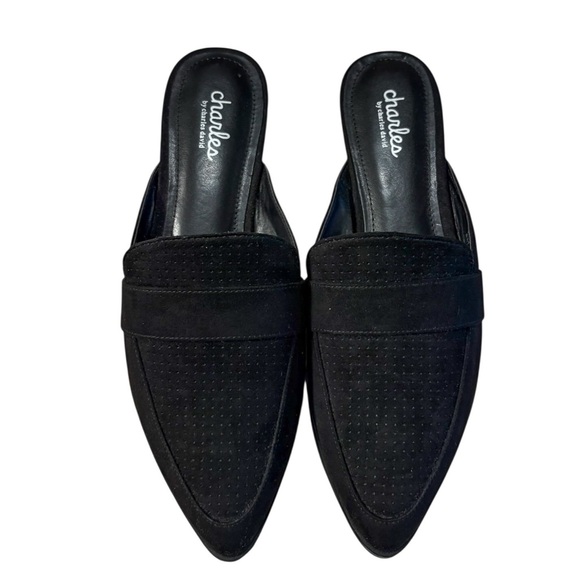 Charles by Charles David Leather Perforated Mules - Picture 5 of 7